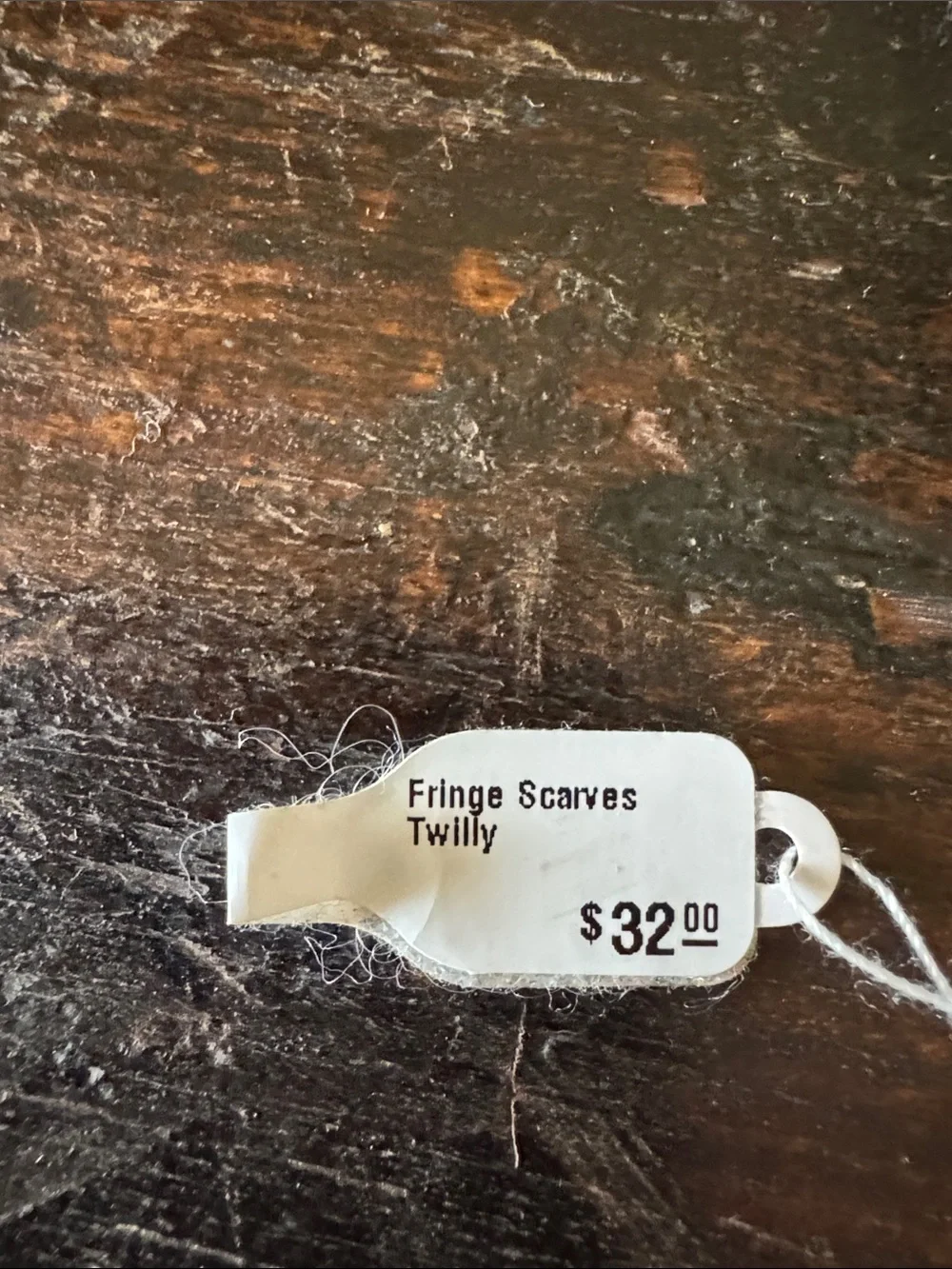 NWT Fringe Scarves- silk Twilly